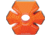 ABKT Tac Wedge Multi Sharpener Orange, AB1063H