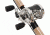 Abu Garcia Ambassadeur S Combo, 8ft.6in., Medium, 2 Piece, AMBS-6501 Reel 175702