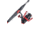 Abu Garcia Max X Spinning Combo, 5.1/1, Right/Left, 30, 6ft. 6in. Rod Length, Medium Power, Moderate Fast Action, 1 Piece Rod, MAXXSP30/661M