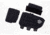 Accufire Technology Buttstock Cheek rest with recoil pad, Black ACC-102