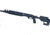 Accuracy Solutions F.A.S.T. Chassis Big Bore Stiller TAC 408 Single Shot 1.6 dia. Barrel, Folding Stock, Right Hand Bolt, Graphite Black, AS-20553