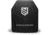 Ace Link Armor Level 3 Enhanced Armor Plate, Black, 10X12in, B-AP-3ENH-1012-PE
