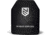 Ace Link Armor Level 3+ Multi-Curve Special Threat Armor Plate, Black, 10X12in, B-AP-3P-1012-SIC-MC