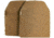 Ace Link Armor Skeletac Plate Bags, Tan, 11x14in, Pair, B-TG-PBG-TN-1114