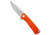 Acta Non Verba Knives Acta Non Verba Knives Z100 Liner Lock Knife Orange G-10 3.5" Stonewash, Orange, Sleipner, adult, BHQ-116609