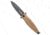 Acta Non Verba Knives Acta Non Verba Knives Z400 Liner Lock Dagger Knife Coyote G-10 4" Black DLC, Tan, Sleipner, adult, BHQ-137989