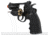 Action Sport Games Dan Wesson CO2 2.5in High Power Airsoft 6mm Magnum Gas Revolver, Evike Exclusive, Black, 50045