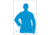 Action Target B-21E Economy 25 Yard Silhouette Target 100 Per Case, Blue, 23in x 35in, B-21E BLUE