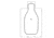 Action Target Die Cut Q Cardboard Target, 19x31 in, Q-CB