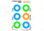 Action Target GS-DCFIRE1-100INC Dynamic Course Paper 23 X 35 Circle Blue/