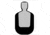 Action Target Standard TQ-19 qualification targets 25 yard target silhouette 100 Per Case, Black/Gray, 24in x 45in, TQ-19-100