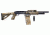Adaptive Tactical Adjustable Stock w/ 10 Rnd Box Sidewinder Venom Magazine-fed Shotgun System- Maverick 88 12 Gauge, Desert, 12ga 10rd Box, AT-00334