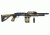 Adaptive Tactical Adjustable Stock w/ 10 Rnd Drum Sidewinder Venom Magazine-fed Shotgun System- Maverick 88 12 Gauge, A-TACS, 12ga 10rd Drum, AT-00212
