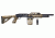 Adaptive Tactical Adjustable Stock w/ 10 Rnd Drum Sidewinder Venom Magazine-fed Shotgun System- Maverick 88 12 Gauge, Desert, 12ga 10rd Drum, AT-00234
