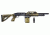 Adaptive Tactical Adjustable Stock w/ 10 Rnd Drum Sidewinder Venom Magazine-fed Shotgun System- Maverick 88 12 Gauge, MultiCam, 12ga 10rd Drum, AT-00223