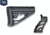 OpticsPlanet Exclusive Adaptive Tactical EX Perfomance Adjustable AR Rifle Mil-Spec Stock w/LTG AR Grip Combo Set, Black, AT-02012-1900