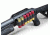 Adaptive Tactical Saddle Mount Shell Carrier - Remington 870/1100/1187, 12Ga, Black, AT-06100-R, EDEMO1