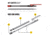 Adaptive Tactical Tac-Hammer 10/22 Takedown Bull Barrel, Comp, Matches Stainless, Black/Bright, AT-07103