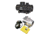 ADCO Red Dot Sight E-Dot 30mm, Black, Nickel