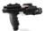 ADE Advanced Optics Dual Strobe Flashlight w/ Blue Laser Combo Sight, Black, HG23