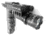 ADE Advanced Optics Dual Strobe Flashlight w/ Blue Laser Combo Sight, Black, HG23