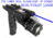 ADE Advanced Optics Dual Strobe Flashlight w/ Blue Laser Combo Sight, Black, HG23