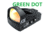 ADE Advanced Optics RD3-012 Mini Reflex Green Dot Micro Sight, 6 MOA Reticle, Black, RD3-012G