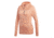 Adidas Terrex Tracerocker Women's Hooded Fleece Jacket, Chalk Coral, Extra Large, CW0795-XL