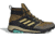Adidas Terrex Trailmaker Mid GTX Shoes - Men's, Wild Moss/Halo Gold/Hi-Res Yellow, 12, FZ2511-315-12