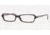 Adrienne Vittadini Eyeglasses AV7039 with Rx Prescription Lenses, Select Frame Color / Lens Diameter Black7raspberry Frame / 52 mm Prescription Lenses