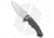 ADV Tactical Mini Pitboss Folding Knife, 3.625in, Bohler M390 Stainless Steel, Drop Point Blade, Carbon Fiber, Black Handle, Black/Gray, 8.125 inch, BHQ-135448