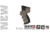ATI Outdoors Saiga Talon Tactical Shotgun Rear Pistol Grip Desert Tan w/ Scorpion Recoil Pistol Grip A5202354