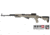 ATI Outdoors SKS Strikeforce Non-Adjustable Side Folding Stock Desert Tan w/ Scorpion Recoil System A2201019