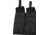 Advance Warrior Solutions Open Top Double Mag Pouch for AR15, AR10, AK47, Black, AROTDMP-BL