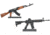 ATI Outdoors AK-47 &amp; AR-15 Mini Replica Bundle