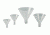 VWR Vwr Funnel Pwdr 150mm Od Pk4 650040, Unit PK