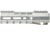 Aero Precision AR15 ATLAS S-ONE M-LOK Handguard - Uncoated, 7.3in, Raw - Aluminum, APRA500101MA