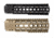 Aero Precision AR15 Enhanced KeyMod Handguard/ Barrel Nut Not Included, Gen 2, Anodized Black, FDE Cerakote