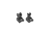 Aero Precision AR15 Flip-Up Sight Set, Black, APRH100703