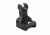 Aero Precision AR15 Front Flip-Up Sight, Black APRH100702C