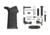 Aero Precision Lower Parts Kit, AR-15, Magpul MOE SL, No Fire Control Group/Trigger, Anodized Black APRH100982