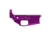 Aero Precision M4E1 Stripped Lower Receiver - Purple Anodized BLEM, APSL100505B