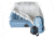 Aerobed Airbed Kids Single High Air Mattress W/ 120V Handheld Pump Combo, Includes Fleece Fitted Sheet, Blue, 50 x 25 x 4 in 2000011234