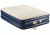 Aerobed Airbed Memory Foam Air Mattress W/ 120V Built in AC Pump, Blue / White, Queen 2000015885