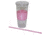AES Optics Browning 20oz Insulated Cup, with Straw, Pink-White 98912