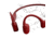 Shokz Aeropex Headphones, Solar Red, Standard, AS800SR