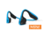 Shokz Titanium Mini, 6 Hours, IP55, 20Hz-20KHz, Ocean Blue, Small, AS600OB-Mini