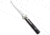 A.G.A. Campolin 9 Dominus Automatic Folding Knife, 4.00in, Stainless Steel, Bayonet Blade, Horn, Black Handle, Black/Gray, 9.00 inch, BHQ-97993