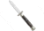 Aga Campolin AGA Campolin 9&quot; Italian Stiletto Swinguard Bayonet Automatic Knife Dark Horn, Black, Stainless Steel, adult, BHQ-124425