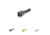 Agency Arms Glock 26 Premier Line Match Grade Drop-In Fluted Barrel, Black, DLC, Gold, Stainless Steel